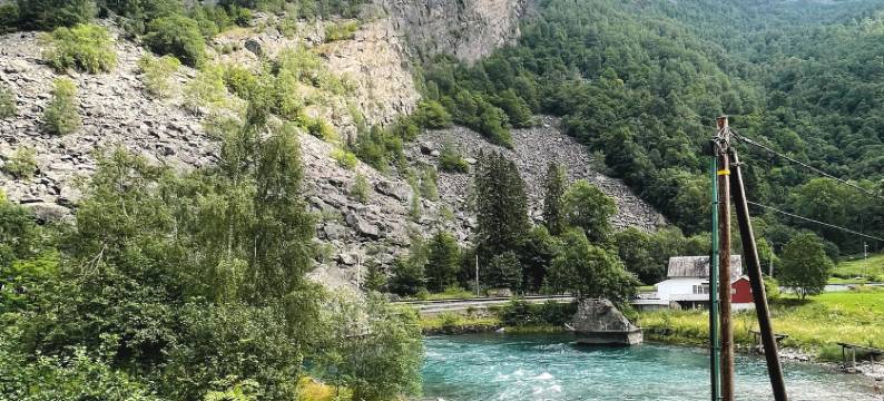 位于弗兰姆海滨的2卧室-30平方米|带1个独立浴室(Flåm Retreat)图片