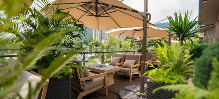 一宅新中式合院·智能客控丨设计师美学轻奢酒店(雅安高铁站店)图片