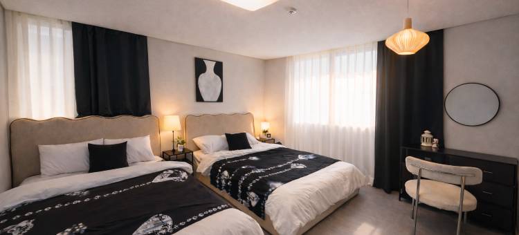 屋顶私享 J(Rooftop stay J, Camping-style Terrace, Modern Room, Traditional Market, 3R4B, Real Seoul)图片