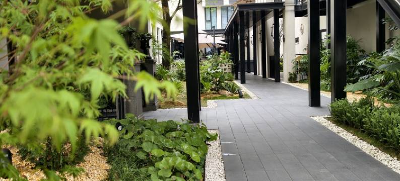 成都杜甫草堂花间府·浣花溪畔图片