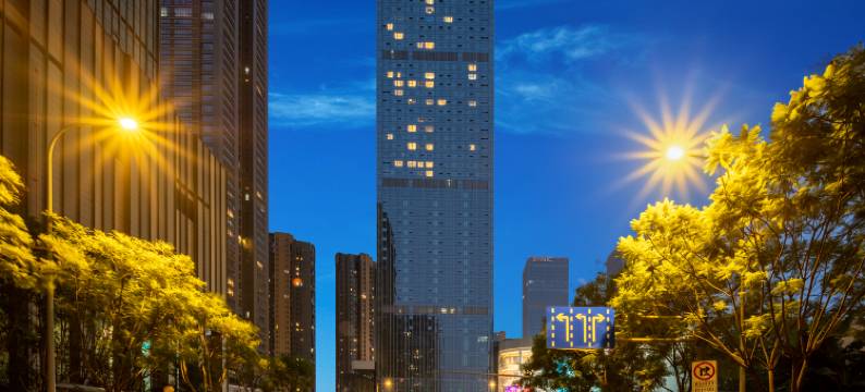 大魔方·成都佑顿优享酒店(金融城演艺中心环球中心店)图片