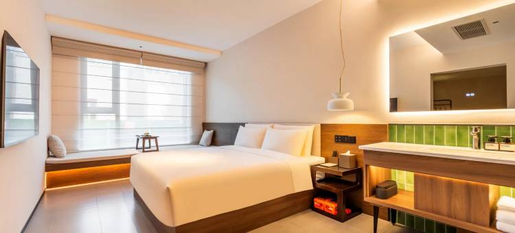 花筑·儒树设计师美宿(西安钟鼓楼碑林博物馆店)图片