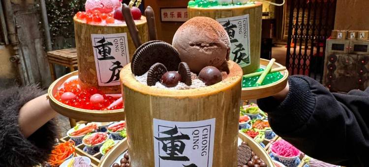 夕恋Scenery·蔚蓝江畔观景美宿(重庆洪崖洞来福士店)图片