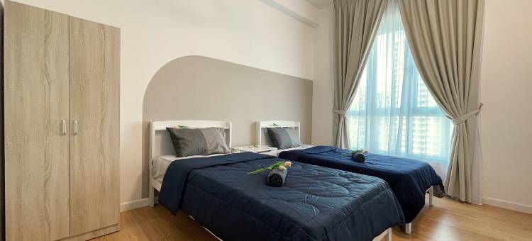满家乐三卧室单位(Inspirasi Mont Kiara 3 Rooms Balcony Free Wifi & Carpark by the Homez)图片