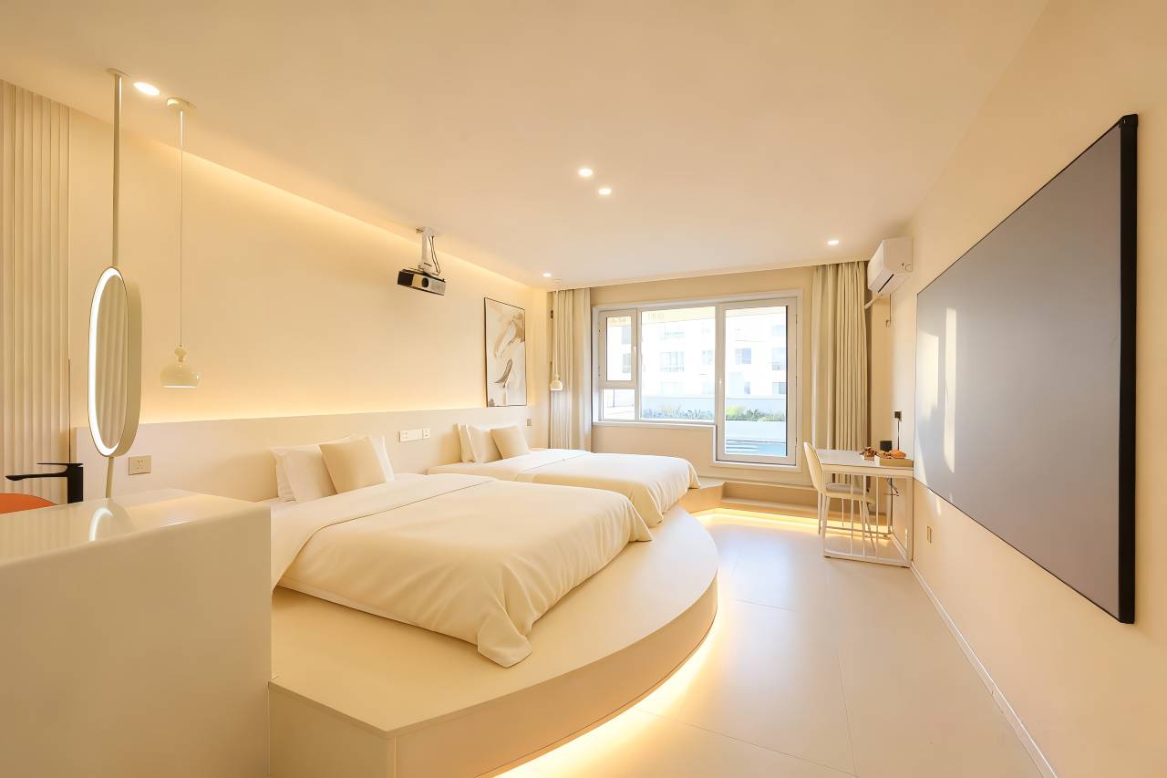 青禾•漫居｜COURTYARD•ARTWORK庭园民宿(延吉延边大学网红墙店)图片