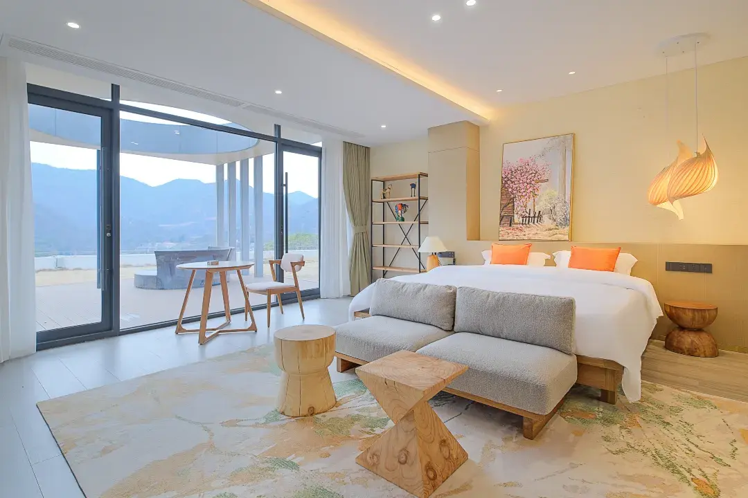 【半山抹翠】穿谷-独立星空露台大床房