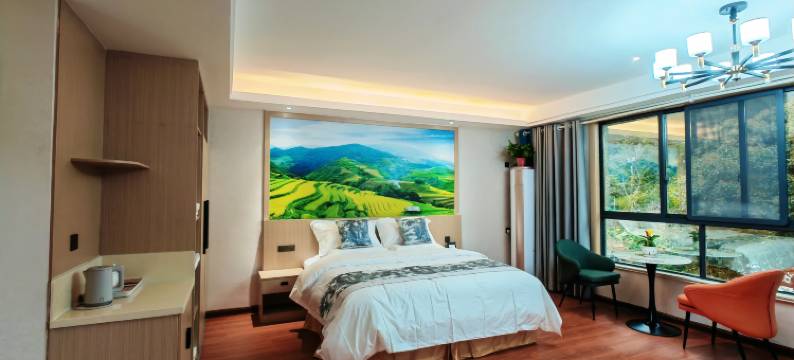 南宫山茶居图片