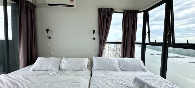 金海湾碧桂园 和平海景 靠近新柔关卡CIQ | 3房2卫(Peace Seaview Country Garden Danga Bay near CIQ | 3B2B)图片