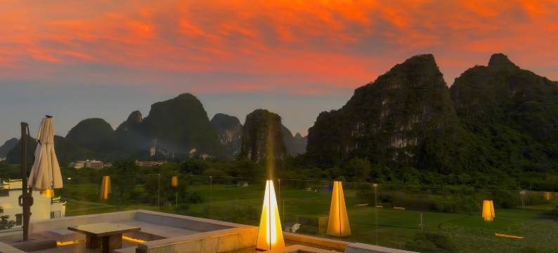 阳朔•梦园星空泳池｜DREAM•桂林山水度假酒店(遇龙河十里画廊店)图片