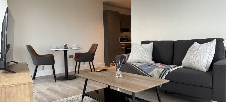 Stylish apartment in central Birmingham, with Parking图片