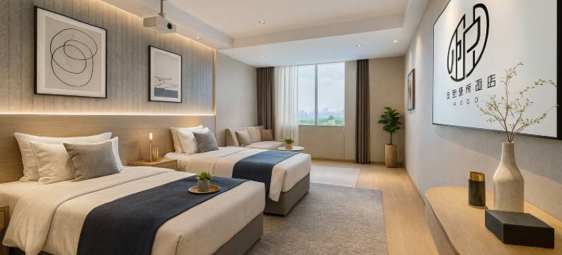 五悦•悦心·Business Audio Visual 酒店(第七中学吾悦广场店)图片