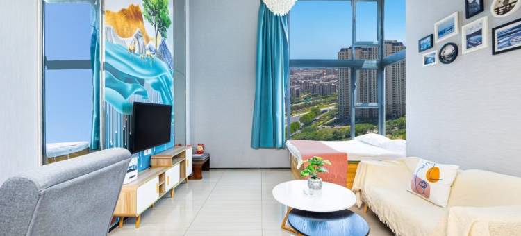遇见云岳海景艺术LOFT度假公寓(青岛恒大金沙滩店)图片