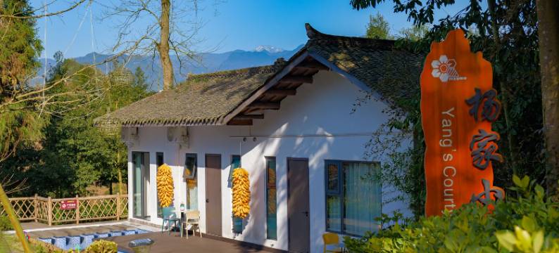 邛崃半山石院民宿图片