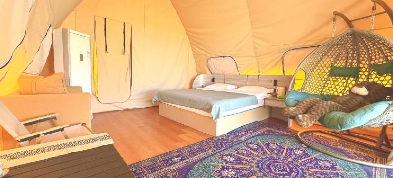 璀璨星空starry·日落映沙360°观景大漠酒店图片