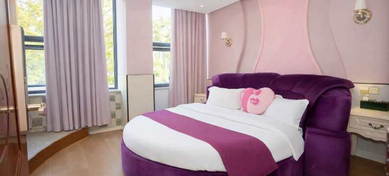 大英蓝钻主题酒店(四川文轩职业学院店)图片