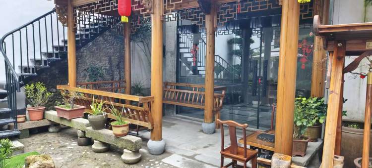黄山栖贤小筑QiXian徽式庭院观景美宿(永兴湖店)图片