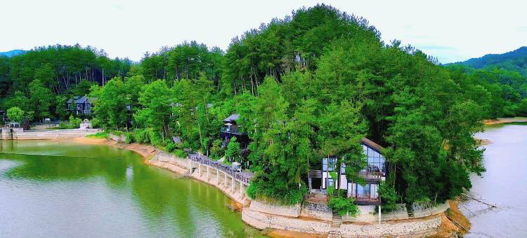 汉中红寺湖云缦山庄图片