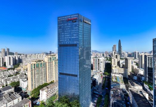 深圳福田华强北希尔顿欢朋酒店外景图