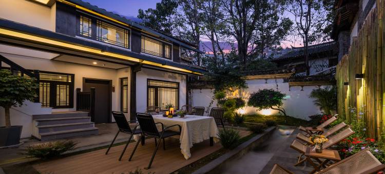 叁与三山·原舍courtyard景观设计师侘寂美学空间(古城四方街店)图片