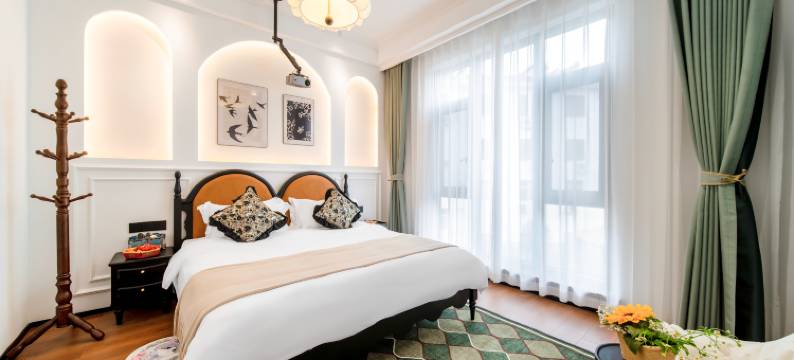 枫林晚居之家庭院(高铁站弦高古城店)图片