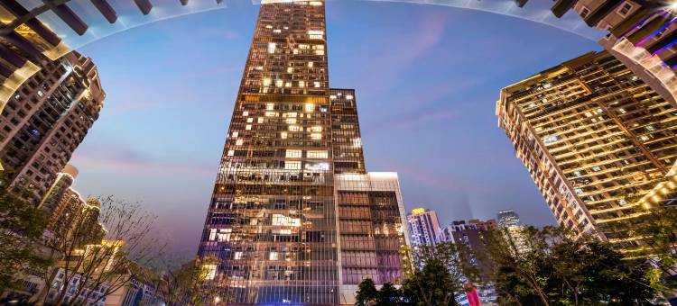 重庆山之渝高空江景酒店(解放碑来福士广场店)图片
