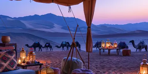 印象·騰格里|desertStarlitSky沙漠銀河星辰露營酒店