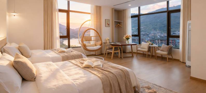 镇远·阅美河畔|Ezzy·Urban Cultur全景民宿(青龙洞祝圣桥店)图片