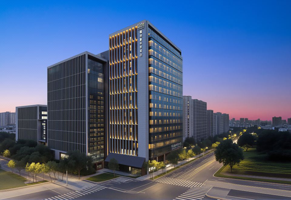 北京南站福朋喜来登酒店外景图
