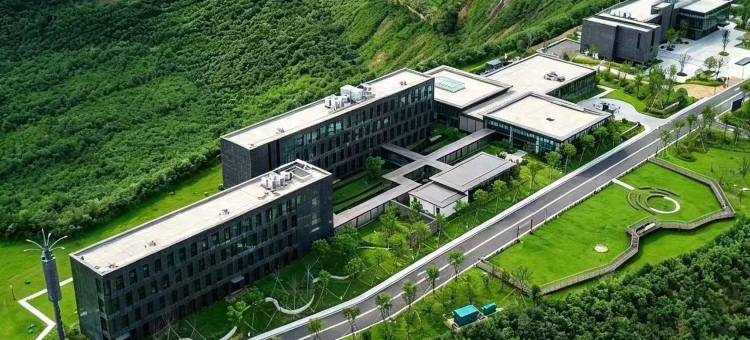 合肥庐江溪地阿兰若落日熔金图片