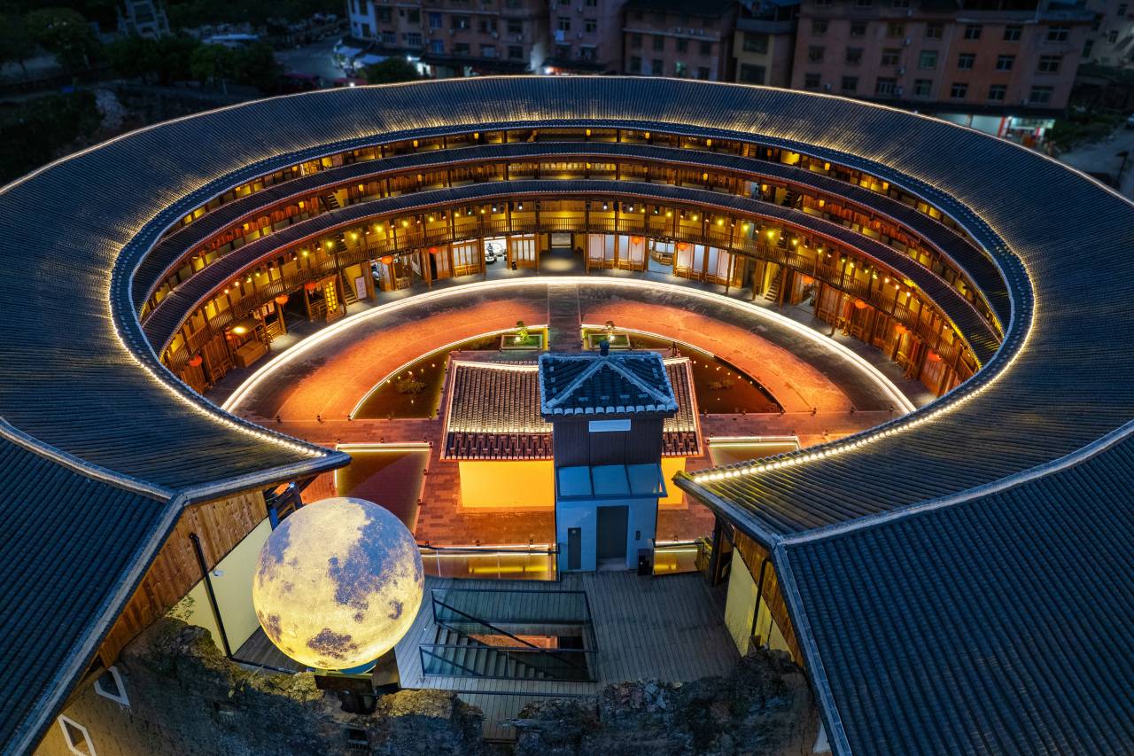 花筑般蓝酒店(土楼王子景区店)图片