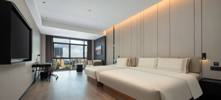 深圳坪山高铁站亚朵酒店图片