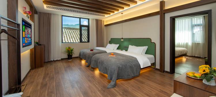 藏亭纳苑Auspicious·藏艺空间丨雪山映月观景度假民宿图片