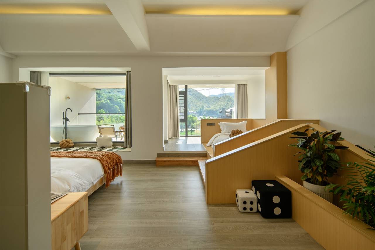 安吉栖心山隐·藏风雪景Valley Villa山野温泉美拍亲子度假美宿图片