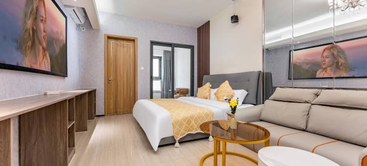 漫汀|极简主义·空间艺术氛围·城景时光酒店(山东理工大学店)图片