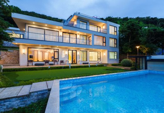 六月海湾·Sea and Sunrⅰse高尔夫泳池海景别墅（朱家尖南沙店）外景图