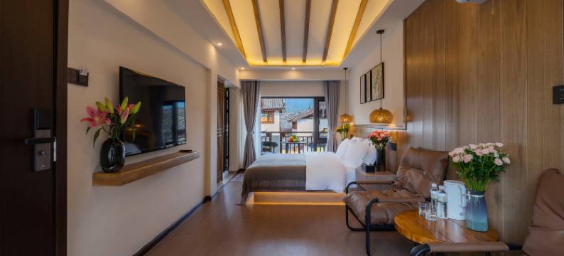 茉莉小院•Faint Scent丨日照金山•侘寂风艺境庭院(白沙古镇店)图片