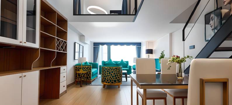 枕畔·戴维斯丨Balcony Penthouse(深圳北站汇隆中心店)图片