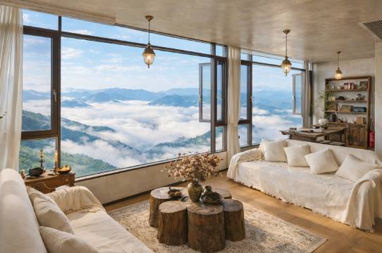 雲山濮茶|Tea火塘烤茶·云海吟游美宿(芒景村景迈山古茶林景区店)