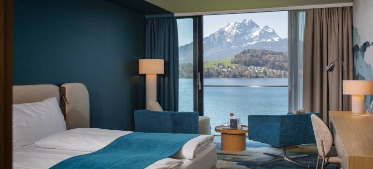 赫米蒂奇酒店(HERMITAGE Lake Lucerne - Beach Club & Lifestyle Hotel)图片