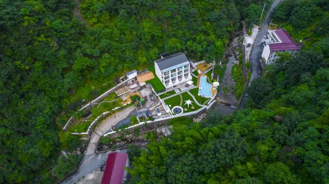 森岛·ALSEN·独岛溯溪美食民宿(安吉龙王山漂流浙北大峡谷店)图片