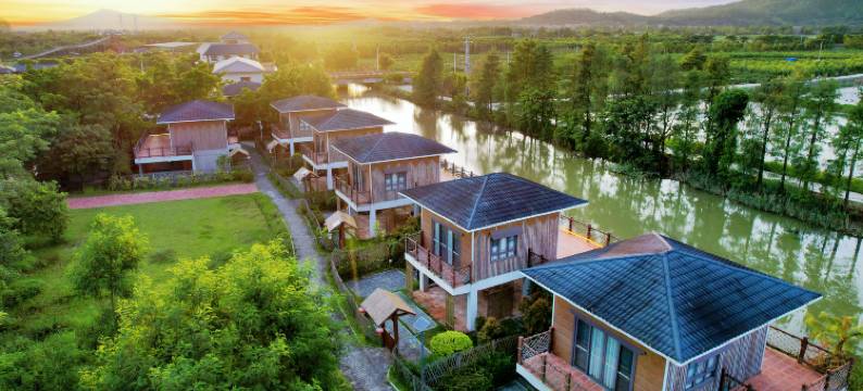 珠海岭南大地百草园顺水居酒店图片