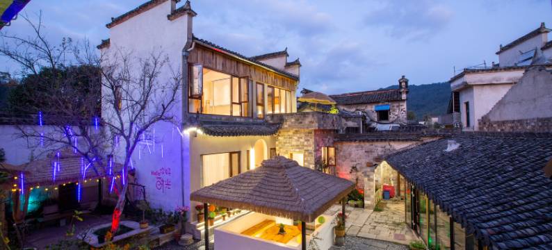 忆往昔·中式美学·宁静庭院空间景观民宿(宏村景区店)图片