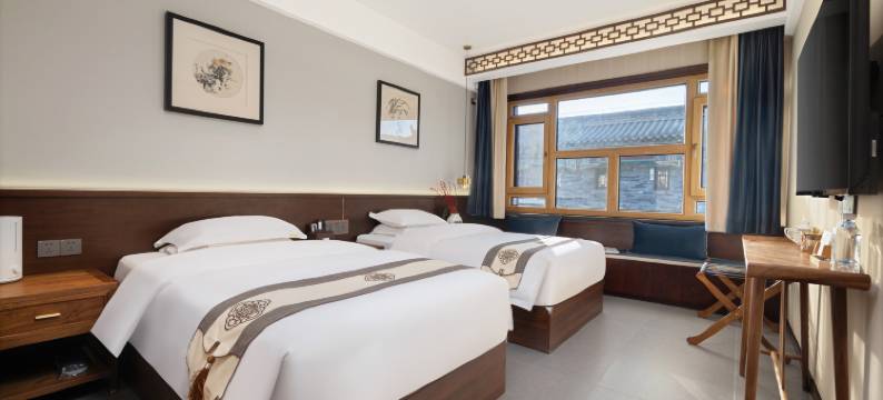 老城根・黛瓦星檐｜新中式观景四合院(大同古城代王府店)图片