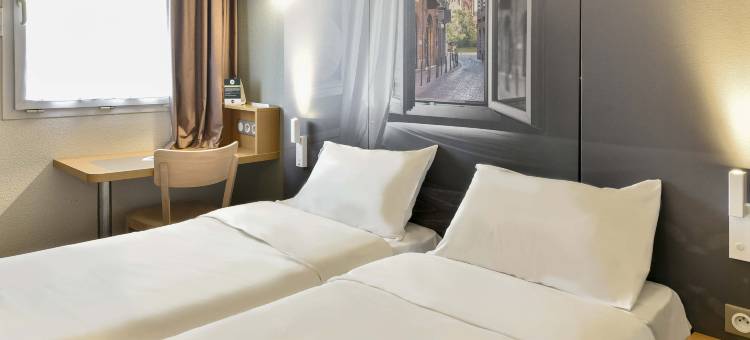 民宿酒店图卢兹太空城穆肖特(B&B Hotel Toulouse Cité de l'Espace Mouchotte)图片