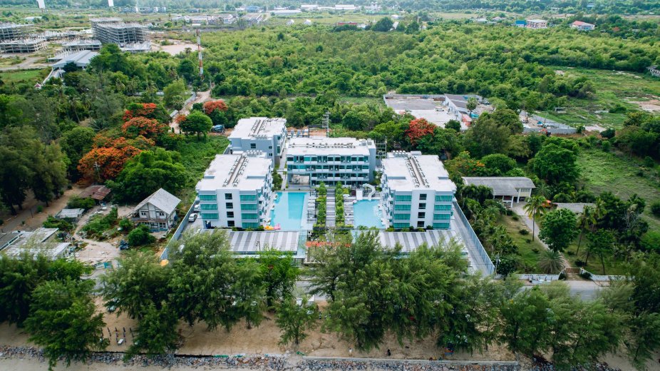 Bay Window at Sea Cha am Over view