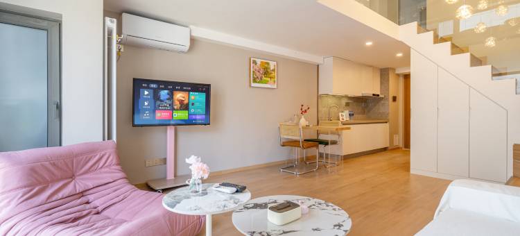 去见海·悦尚loft家庭度假酒店(大连港东五街威尼斯水城店)图片