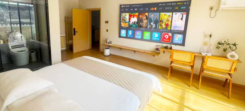 白月光·Meet the mountain·观山景度假民宿(天堂寨风景区店)图片