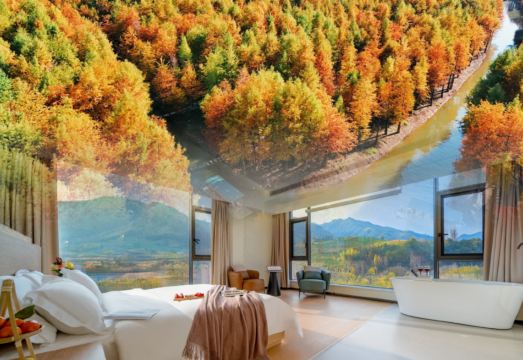 A few miles forest resort homestay over view