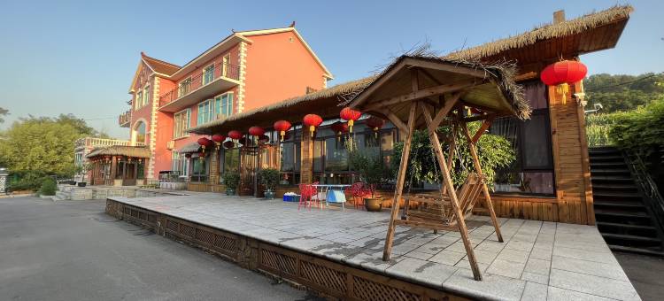 辽阳龍山渔村图片