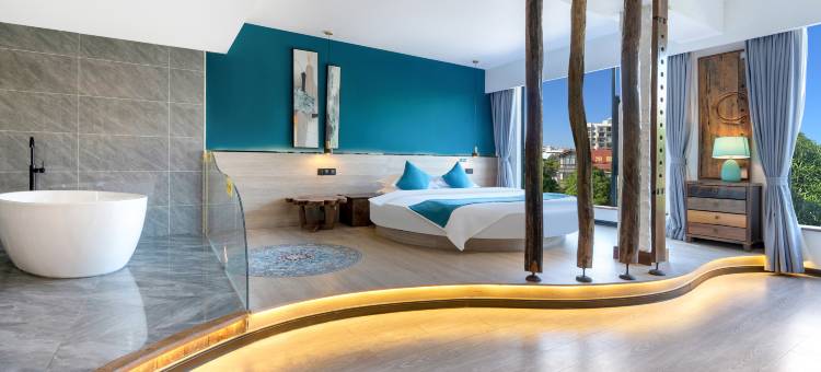 今宿·印象艺术酒店(崇左高铁南站彩虹街店)图片